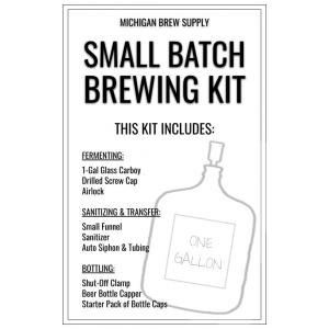 Beginner Beer Making Equipment Kit - One Gallon